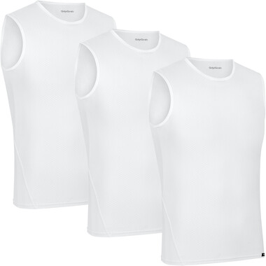 Sous-Vêtement Technique GRIPGRAB ULTRALIGHT Sans Manches Blanc (Pack de 3) GRIPGRAB Probikeshop 0